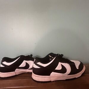 Nike Black and White Athletic Shoes